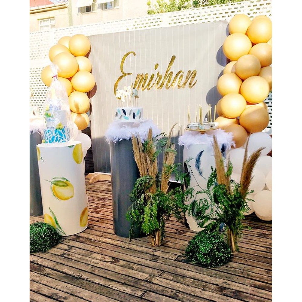 Limon 1 Yaş Doğum Günü Erkek Çocuğu Parti Konsepti