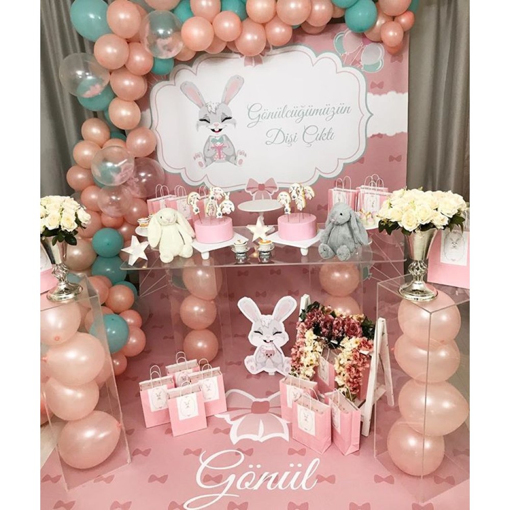 Pembiş Konsepti - Kız Çocuğu Baby Shower - Diş Buğdayı Partisi Pembiş Konsepti - Kız Çocuğu Baby Shower - Diş Buğdayı Partisi