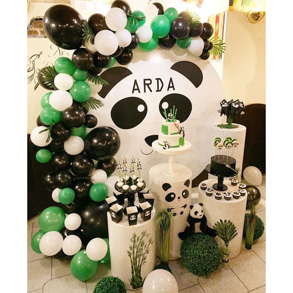 Panda 1 Yaş Doğum Günü Erkek Çocuğu Parti Konsepti Panda 1 Yaş Doğum Günü Erkek Çocuğu Parti Konsepti
