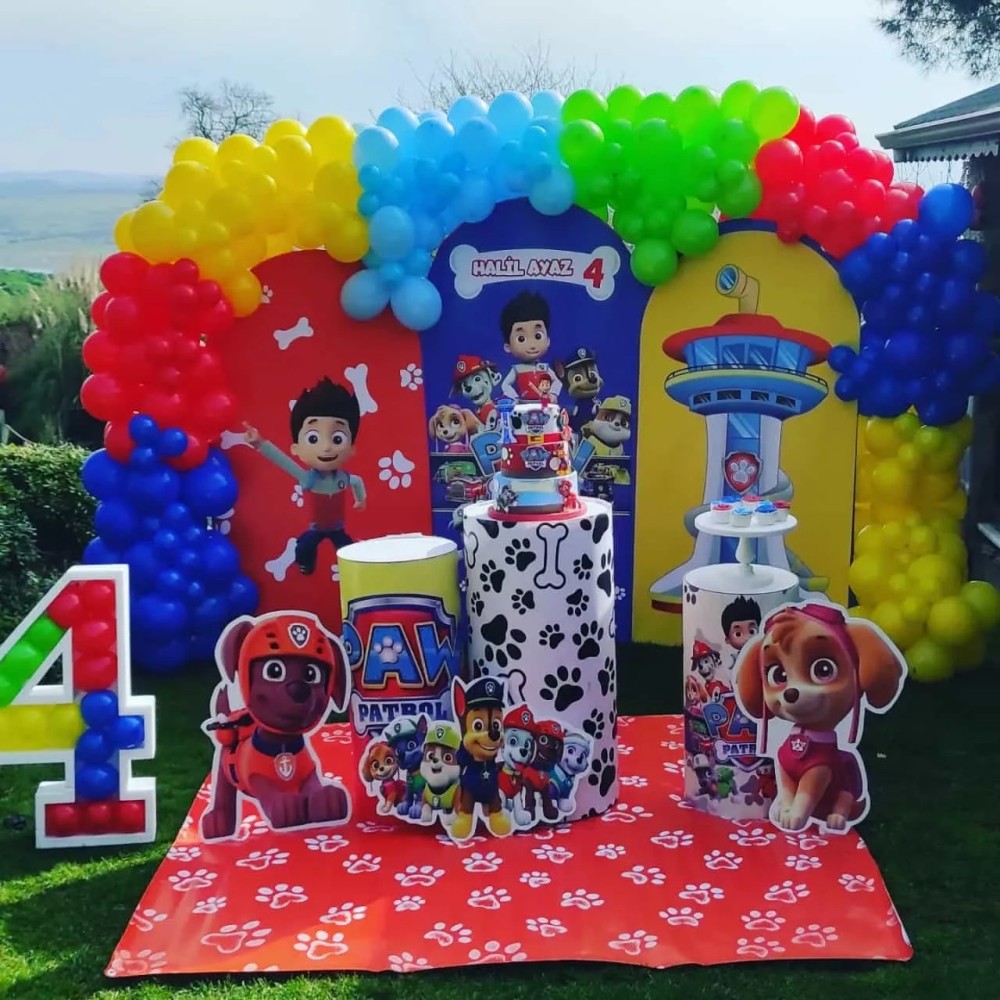 Paw Patrol Doğum Günü Konseptleri - Her Yaş Grubu